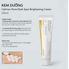 Celimax Pore + Dark Spot Brightening Cream 35ml K-beauty