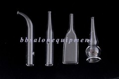 Ventouse Glass Tube Attachment Use With For Vacuum Spray Facial Beauty Machine