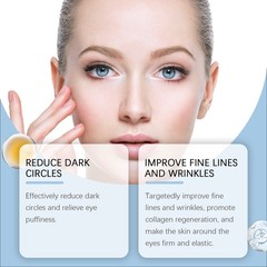 2Pack Firming Eye Serum ideal for Rapid Reduces Under-Eye Bags, Wrinkles, Dark C