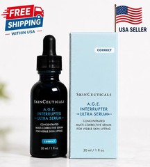 SkinCeuticals A.G.E. Interrupter Ultra Serum 1oz / 30ml New In Box Fast USA Ship