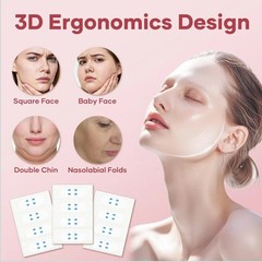 Majaium Face Lifting Tape 200 PCS Hypoallergenic Breathable Adhesive Tape