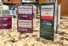 BRAND NEW DR. MELAXIN CEMENRETE CALCIUM SKINCARE 5 PIECE SET (2 OF EACH PRODUCT)