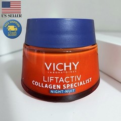 Premium Vichy Liftactiv NIGHT Specialist Collagen Cream 50ml |Anti-Aging Exp:..1