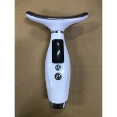 Portable 7 Color LED Face Neck Massager Anti Wrinkle Skin Tightening Lifting