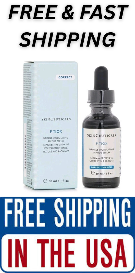 Skinceuticals P-TIOX Wrinkle-Modulating Peptide Serum 1 fl oz/30ml Sealed Pack