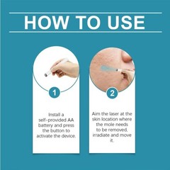 Rechargeable Electric Plasma Pen Mole Wart Skin Tag Remover for Face Body
