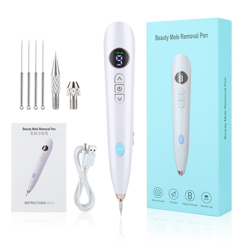 Electric Laser Plasma Pen Mole Removal Dark Spot Skin Wart Tag Tattoo Remover US