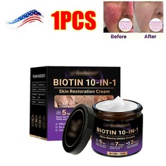 1-5PCS Biotin 10-in-1 Skin Restoration Cream, 2026 New Skin Treatment Cream ~US