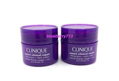 2 x Clinique Smart Clinical Repair Lifting Face + Neck Cream~ 15ml/ 0.5 oz each
