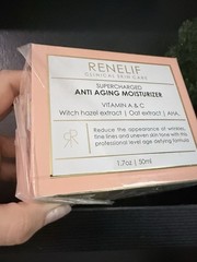 Renelif Anti Aging Moisturizer Vitamin A & C Oat Extract AHA New