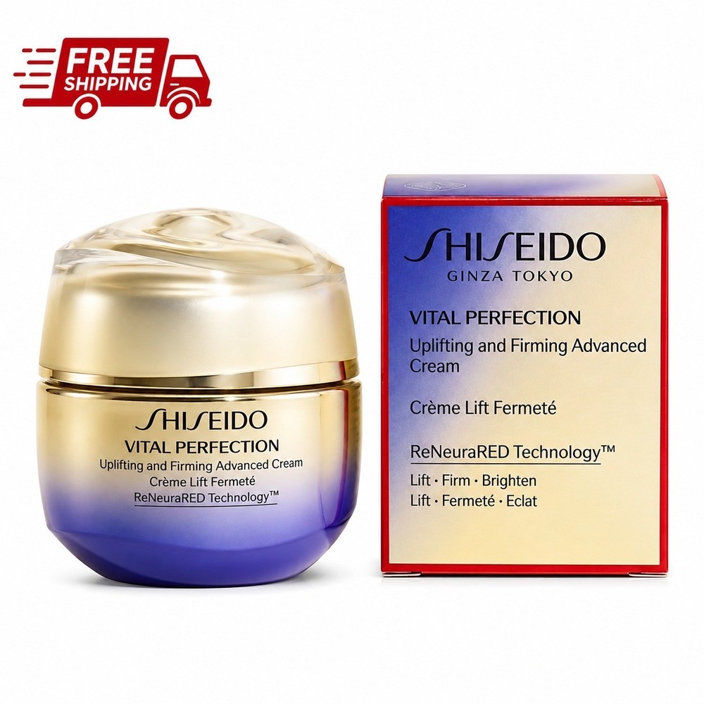 Shiseido Vital Perfection Advanced Cream Uplifting and Firming 1.7oz / 50 ml new