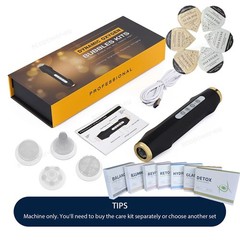 Facial SPA CO2 Bubble Oxygen Beauty Machine Gel Skin Bright Exfoliates Pods Kit