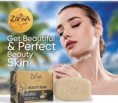ZARWA GOLD Beauty SOAP. Enhance your beauty with natural ingredients. x 1
