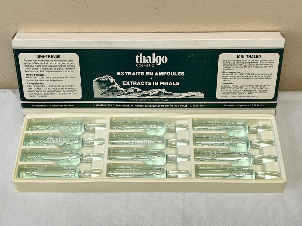 Thalgo Extracts in Phials Set of 12 – 10ml Each France – IONI-THALGO NEW