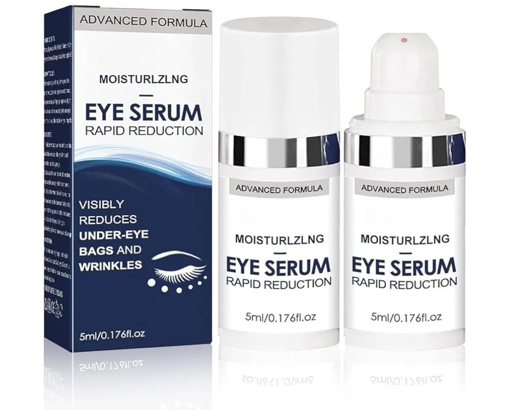 2Pcs Rapid Reduction Eye Serum – Advanced Formula Anti Wrinkle- Instantly Elimin