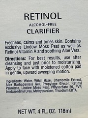 Essence Of Time Retinol Alcohol-free Clarifier HSN NIB NOS