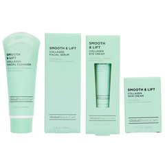 Global Beauty Care Collagen Smooth & Lift 4 Pcs Skincare Set Serum Cream