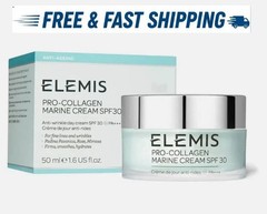 ELEMIS Pro-Collagen Marine Cream SPF 30 – Free Shipping – 50 ml / 1.6 oz – New