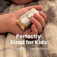 Glowco Calmcarry Mini Bear Kids Sleep Aid Device – Handheld Microcurrent Relaxat