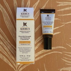 3 Kiehl’s Powerful-Strength Line-Reducing Concentrate 0.5 oz 15ml Vitamin C NIB
