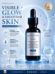 SkinCeuticals P-Tiox Peptide Serum Anti Aging Wrinkle Repair Face Serum 30ml