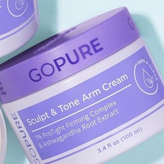 GoPure Firming Butt & Thigh Cream – 4.25 Fl Oz EXP: 2027 Sealed New