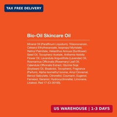 Bio-Oil Skincare Body Oil Serum, Face and Body Moisturizer with Vitamin E & A, f