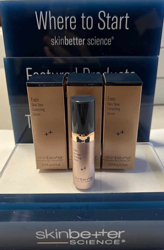 SkinBetter Science Even Tone Correcting Serum 15ml (3*5ml) NEW In Box FREE SHIPP