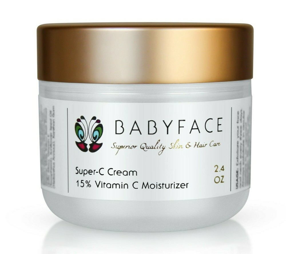 Super-C 15% Vitamin C Moisturizer Cream AntiAging Wrinkle Sun Damage by Babyface