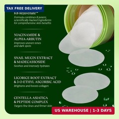 JiYu Toning Polish Pads – Korean Skincare for Dark Spots, Wrinkles & Dull Skin –