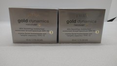 2 Jafra Gold Dynamics Skin Boosting Moisturizer Broad Spectrum SPF 15 1.7 fl