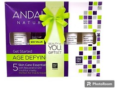 Andalou Naturals Get Started Age Defying (3 Kit ) – 5 Piece Travel