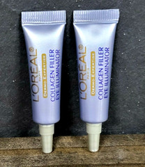 2X L’Oreal Paris Dermo-Expertise Collagen Filler Eye Illuminator .25 travel size