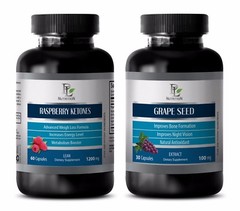 Anti-aging cleanser – RASPBERRY KETONES – GRAPE SEED EXTRACT COMBO – grape seed