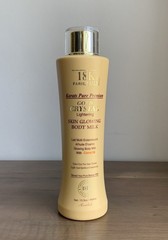18k Pure Gold Crystal Skin GLOWING With Carrot Body Milk 👌❤️