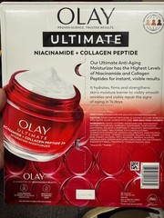 Olay Ultimate Niacinamide + Collagen Hydrating Moisturizer, 1.7 Ounce (2 Pack)