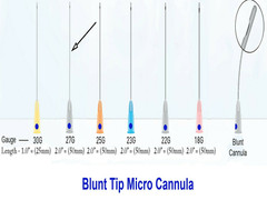 5-100Pcs Blunt-Tip Cannula with Puncture for Fillers, USA Seller , FDA Listed US