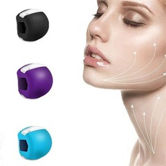 1PCS Jawline Exerciser Mouth Exercise Fitness Ball Neck Face Jaw Trainer Toning