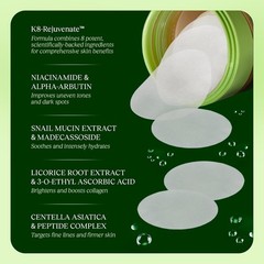 JiYu Toning Polish Pads – Korean Skincare for Dark Spots, Wrinkles & Dull Skin –