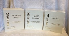 D’OR 24 Prestige Beauty Set 24h Moisturizer, Night Cream, Gold Peel, New in Box