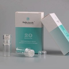 Hydraneedle 1.0 Mm 20 Needles Single Use Microneedling Kit Sterile 5 Ml Serum