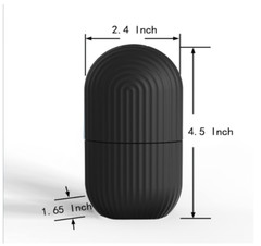 Ice Face Roller Ice Mold for Face and Eyes Reusable Black New