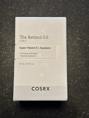 NEW! COSRX The Retinol 0.5 Oil .67 fl oz – EXP 04/2026
