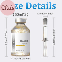 2PCS Peptide Lifting Ampoule – Collagen Peptide Intensive Lifting Serum, Korean