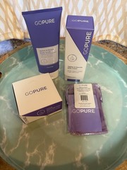 Gopure- Body Bundle!Firming Butt/thigh- Body Scrub-Belly Cream & Face Sculpting