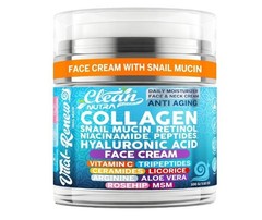 Snail Mucin Collagen Face Cream Retinol Niacinamide Anti Aging 100g