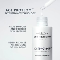 Institut Esthederm Age Proteom Advanced Serum Firmness, and Radiance, 1 Fl Oz