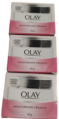 Olay Moisturising Cream 3 Boxes 1.7 oz. Each Hydrates & Locks In Moisture New