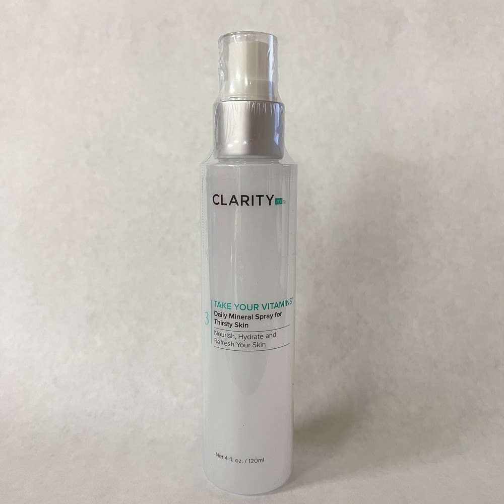 Clarity Rx Take Your Vitamins Daily Mineral Spray for Thirsty Skin 4 fl oz