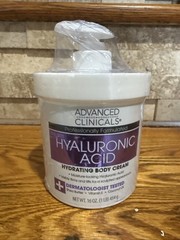 Hyaluronic Acid, Hydrating Body Cream, 16 oz (454 g)